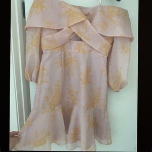 Keepsake off the shoulder